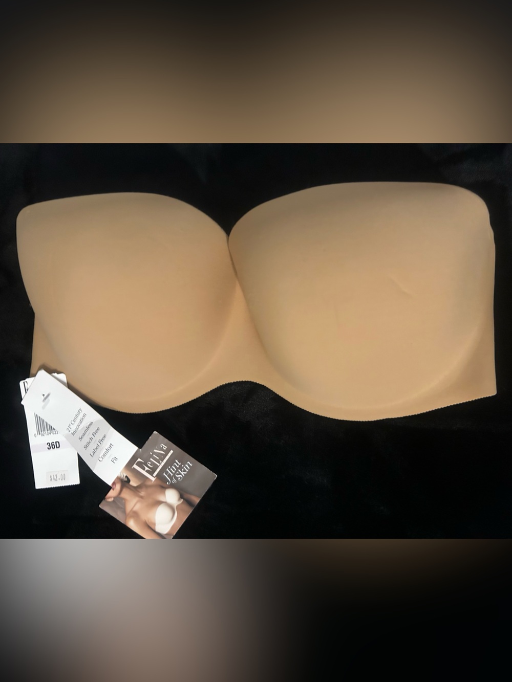 Felina Thin Skin Adhesive Strapless Bandeau - Nude